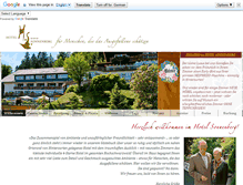 Tablet Screenshot of hotel-sonnenberg.com